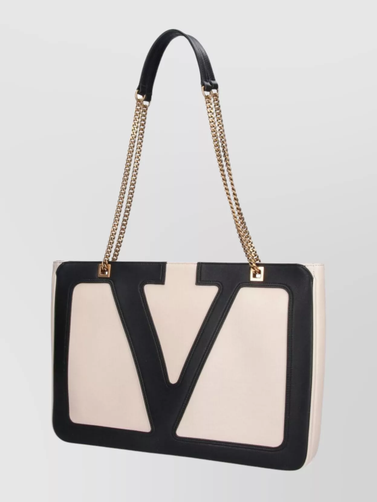 Valentino Garavani Chain Strap Shopper Featuring External Pocket