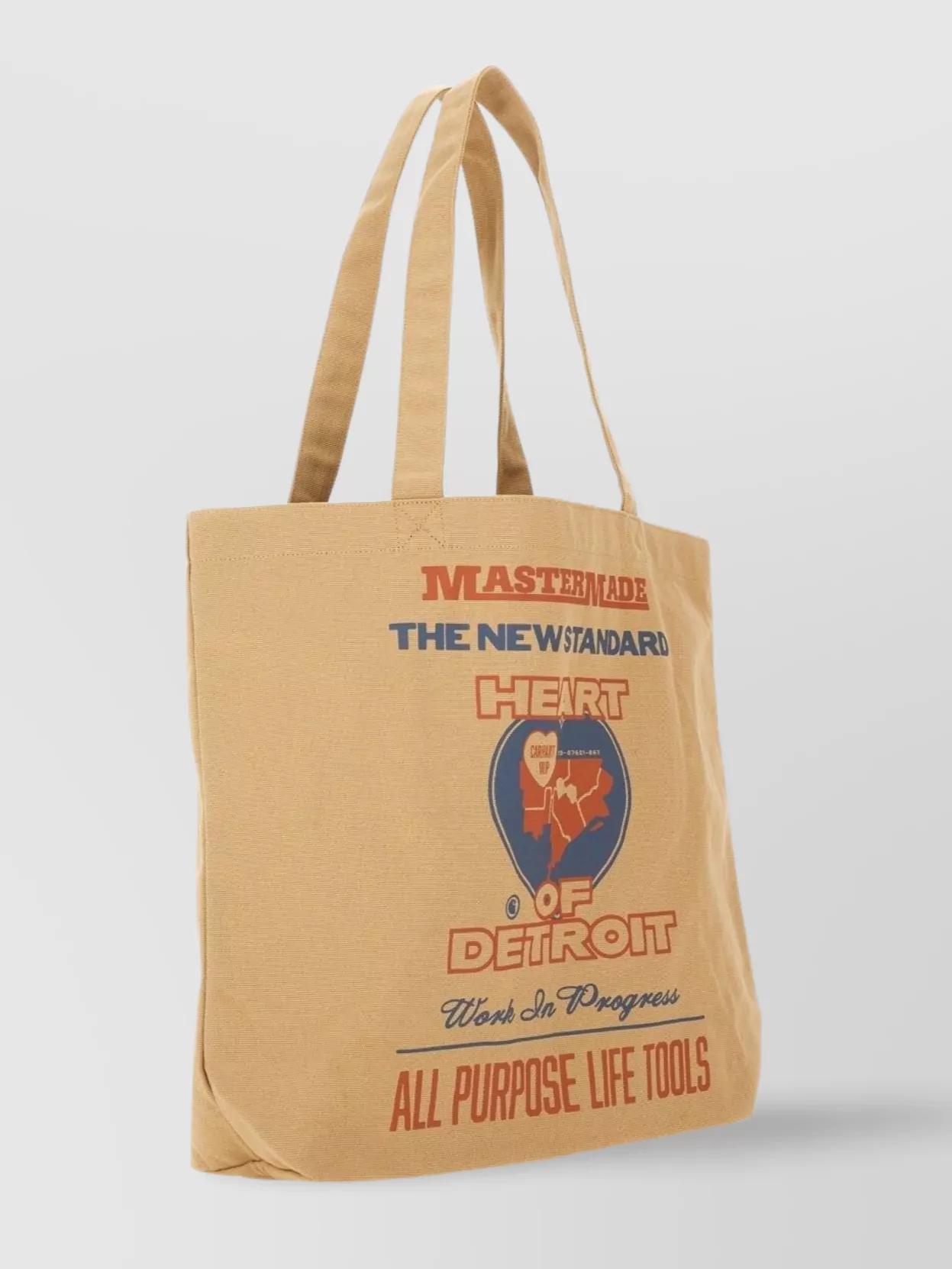 Carhartt Wip Tote Bag With Dual Handles And Graphic Print