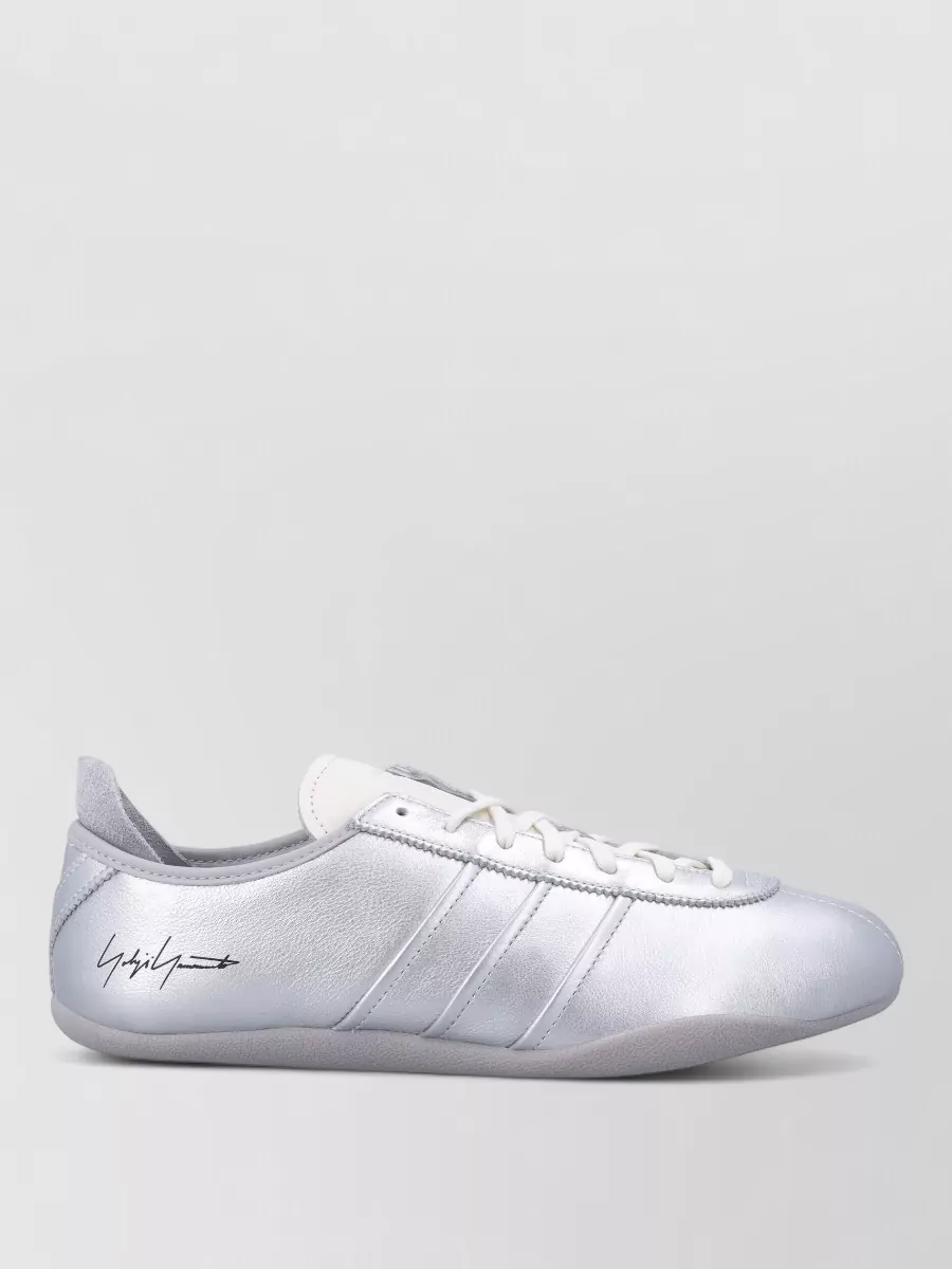 Y-3 leather low-top sneakers