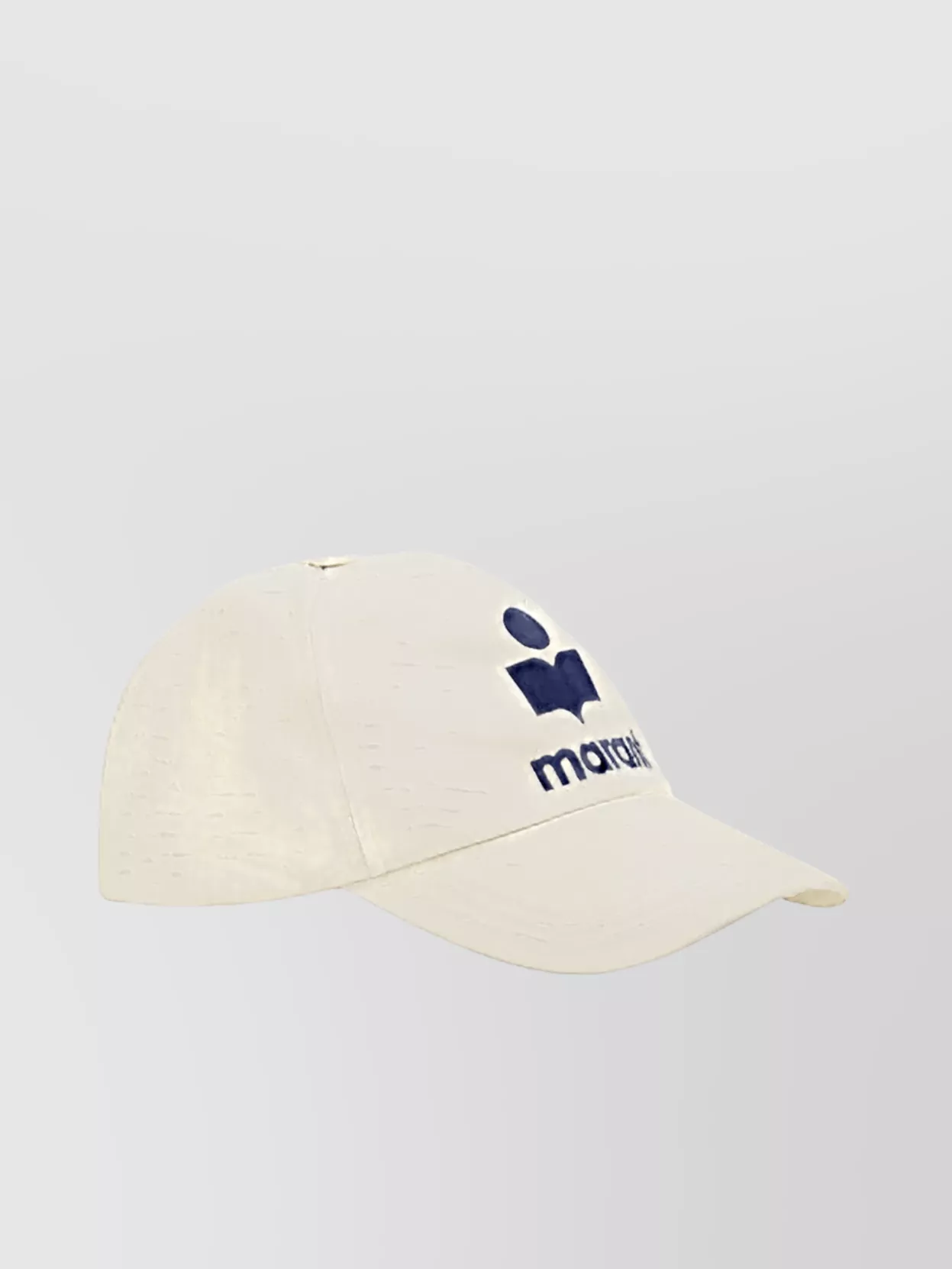 Isabel Marant Cotton Tyron Baseball Hat With Curved Brim