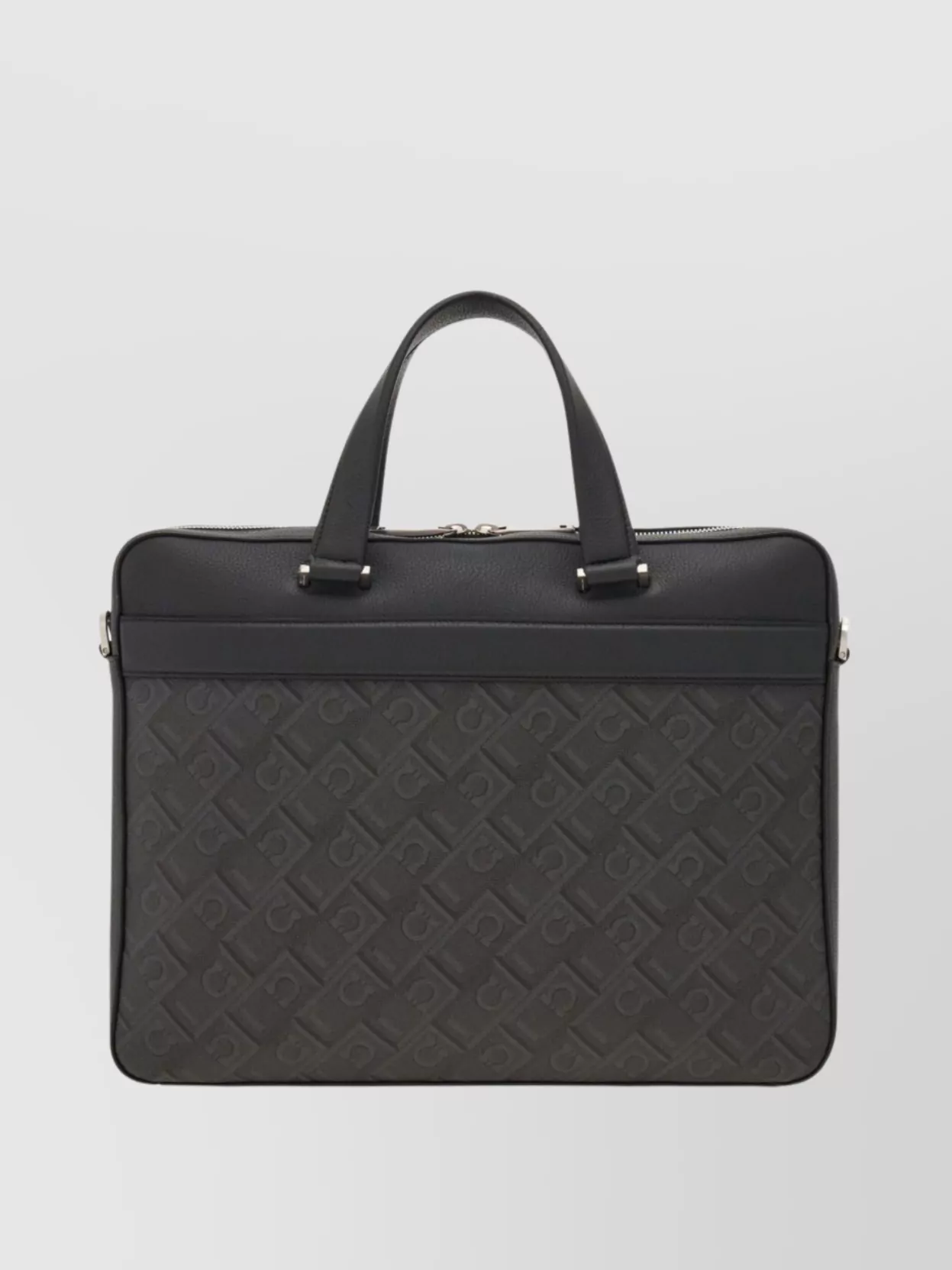 Ferragamo Laptop Bag With Adjustable Strap And Handles