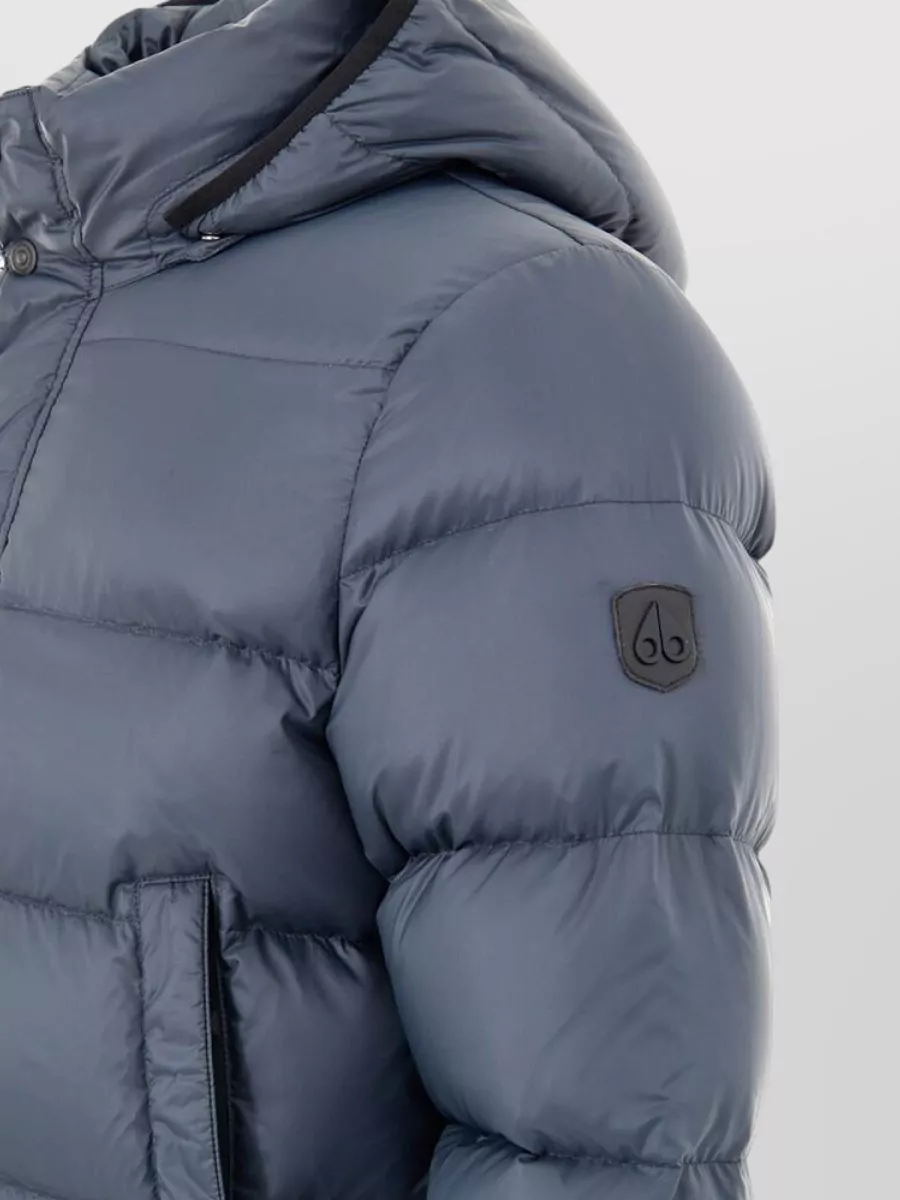 Moose Knuckles Nylon Puffer Coat