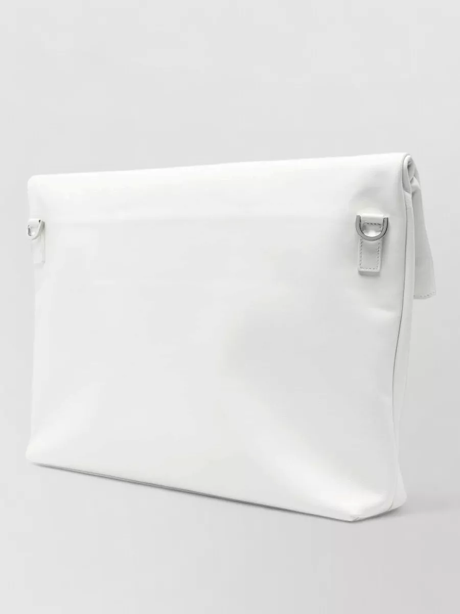 Herskind Leather Foldover Clutch Bag