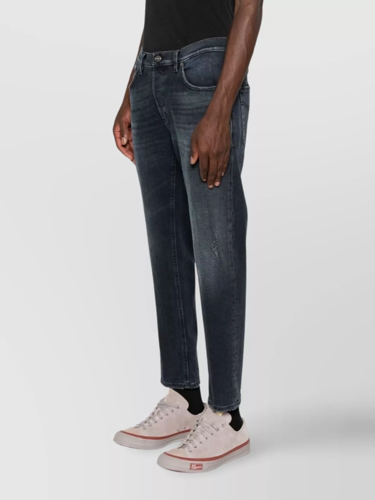 Dondup Brighton Straight Cut Denim Trousers