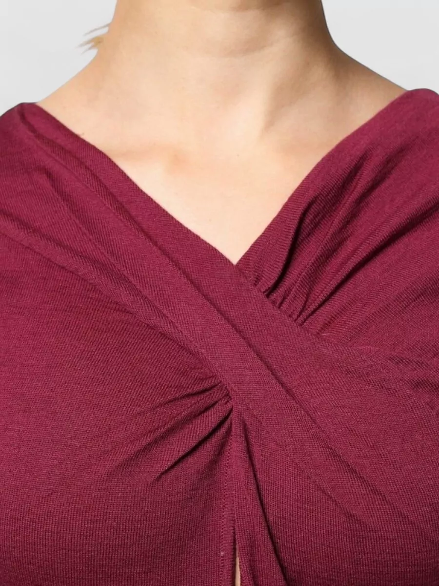 Roberto Cavalli Virgin Wool Ribbed V-Neck Long-Sleeve Jumper