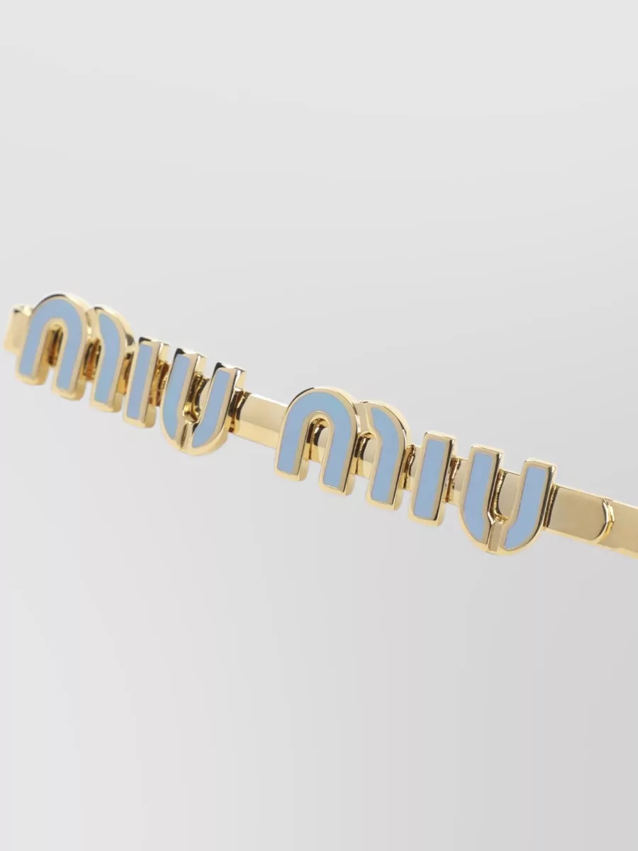 Miu Miu Brass Hair Clip