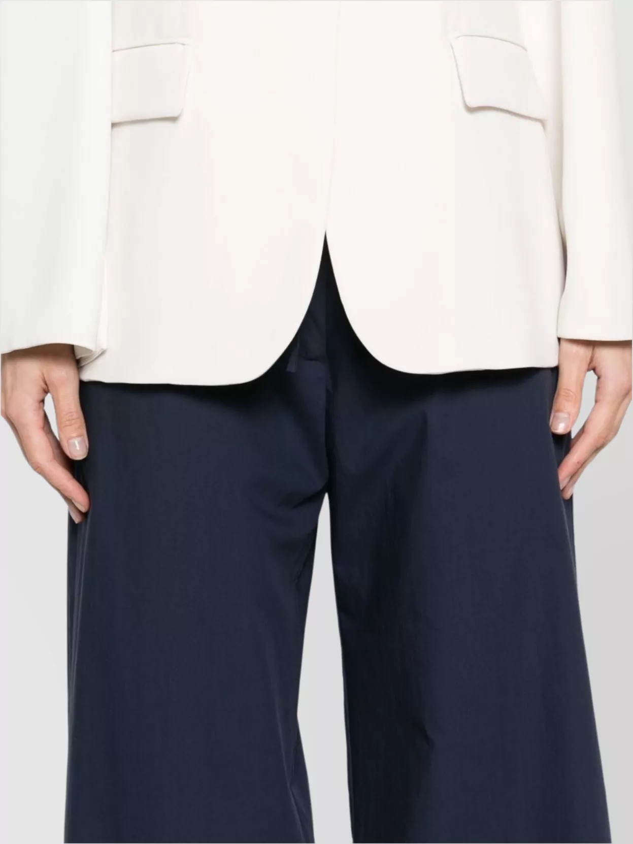 Parosh Cotton Wide-Leg Trousers