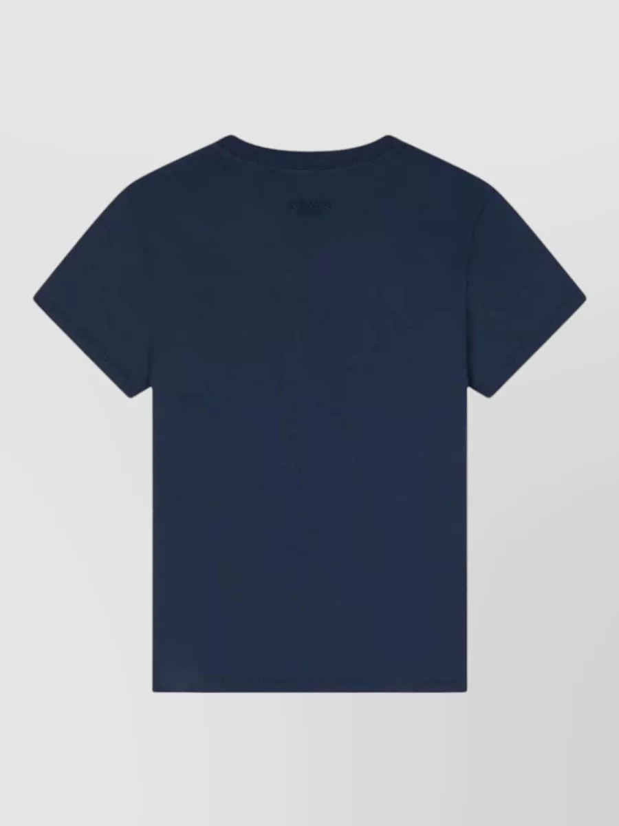 Kenzo Gots Boke Flower Crest Crew Neck T Shirt