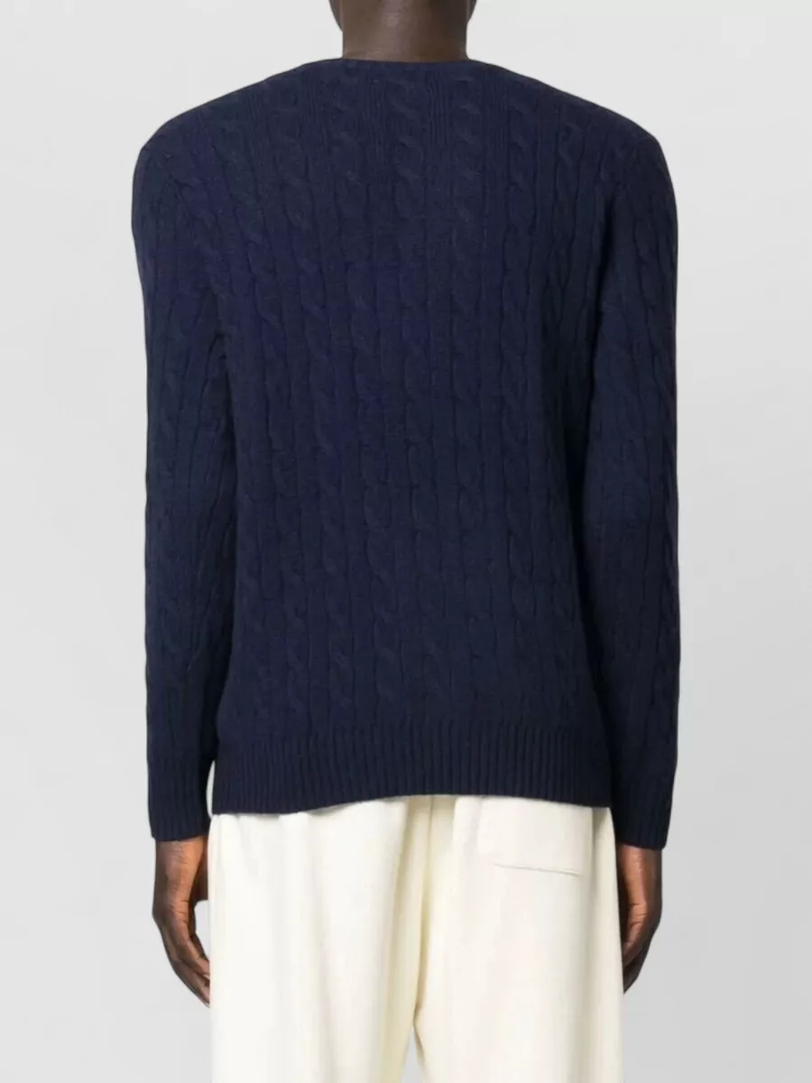 Polo Ralph Lauren Cashmere Wool Long-Sleeve Pullover