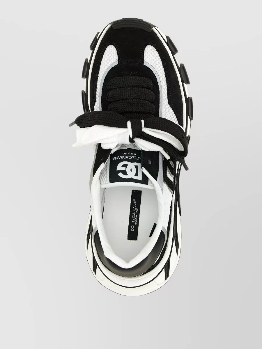 Dolce&Gabbana Leather Low-Top Sneakers
