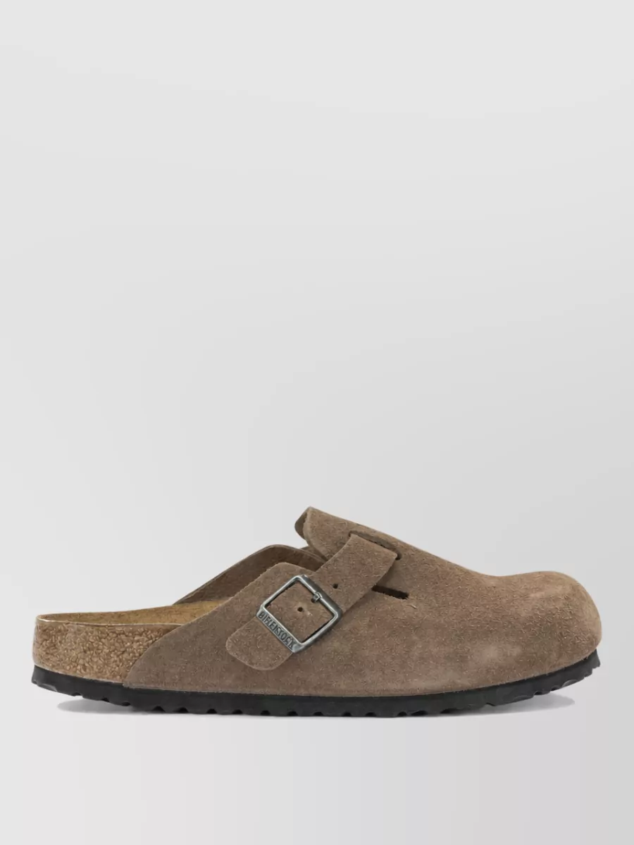 Birkenstock Suede Leather Boston Bs Clogs