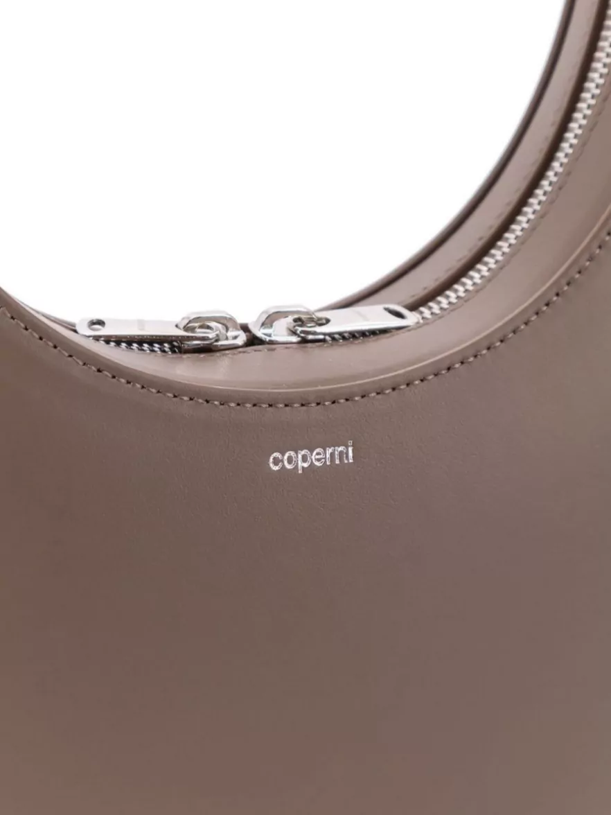 Coperni Curved Leather Shoulder Bag Handle