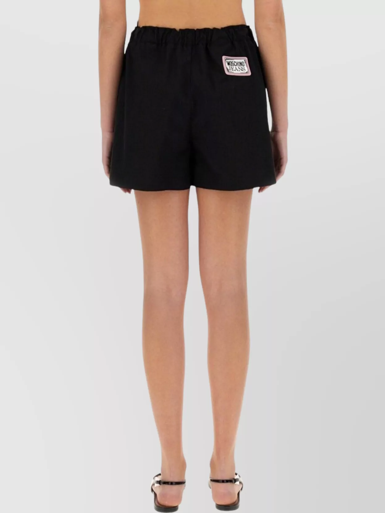 Moschino Relaxed Fit Cotton Shorts