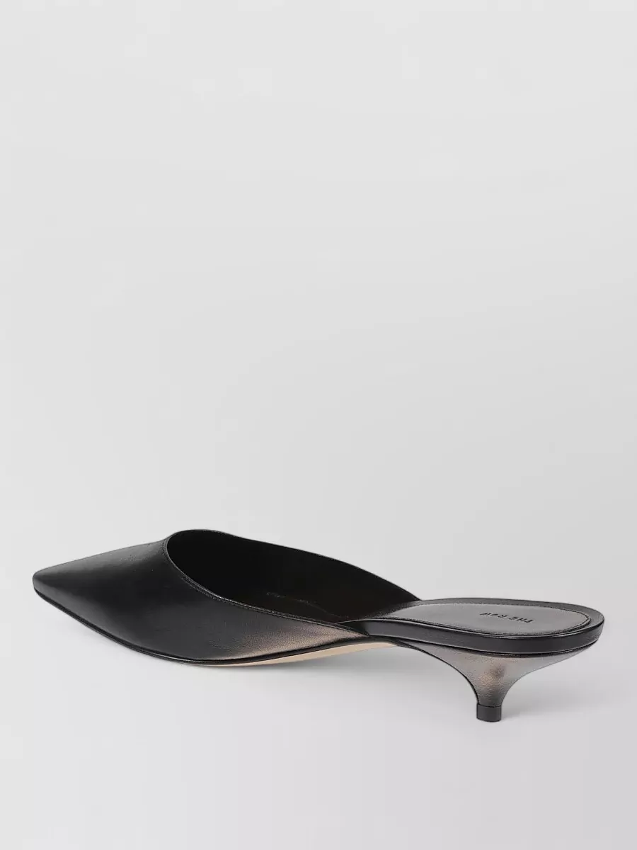 The Row Leather Mules