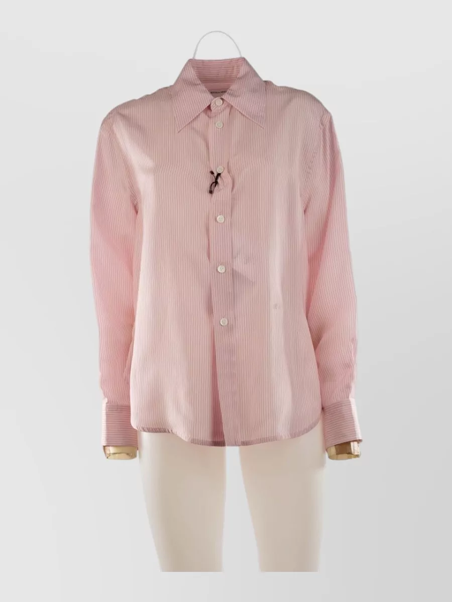 Bottega Veneta embroidered shirt