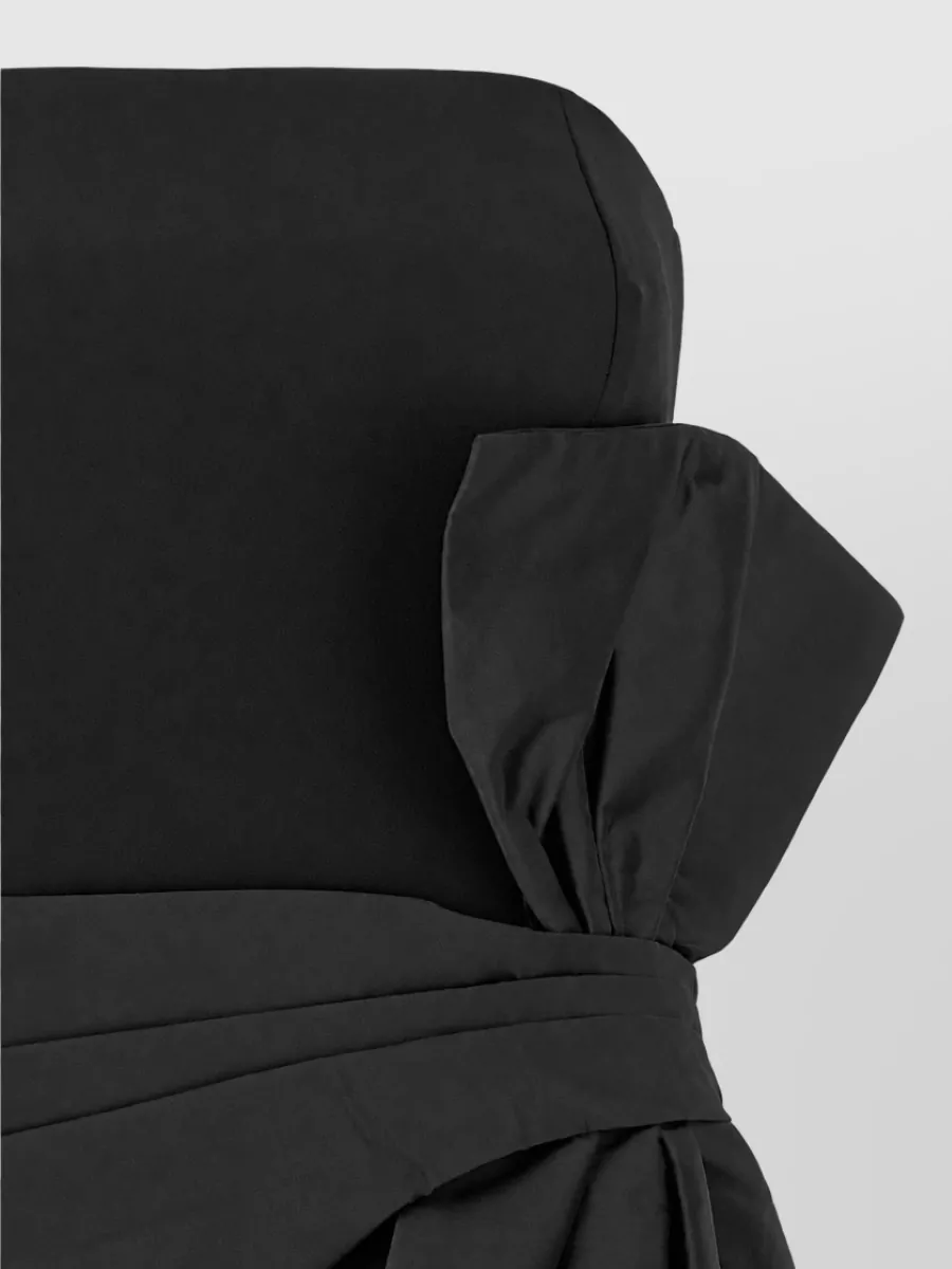 Rotate Birger Christensen Bustier Bow Mini Dress