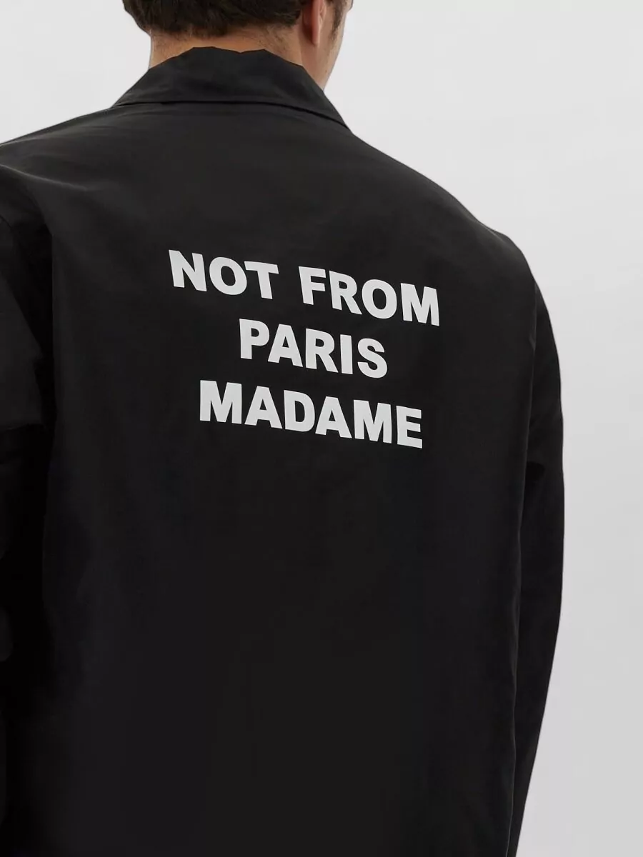 Drôle De Monsieur Single Breasted Coat