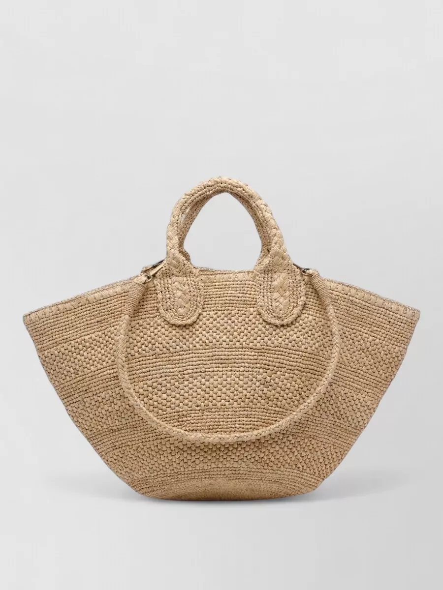 Ibeliv Raffia Beach Bag