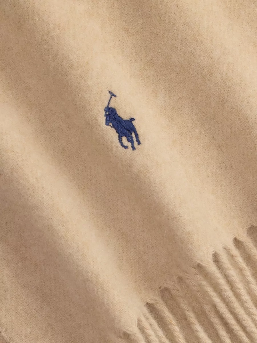 Ralph Lauren Soft Scarf Fringed Edges Accessory Design