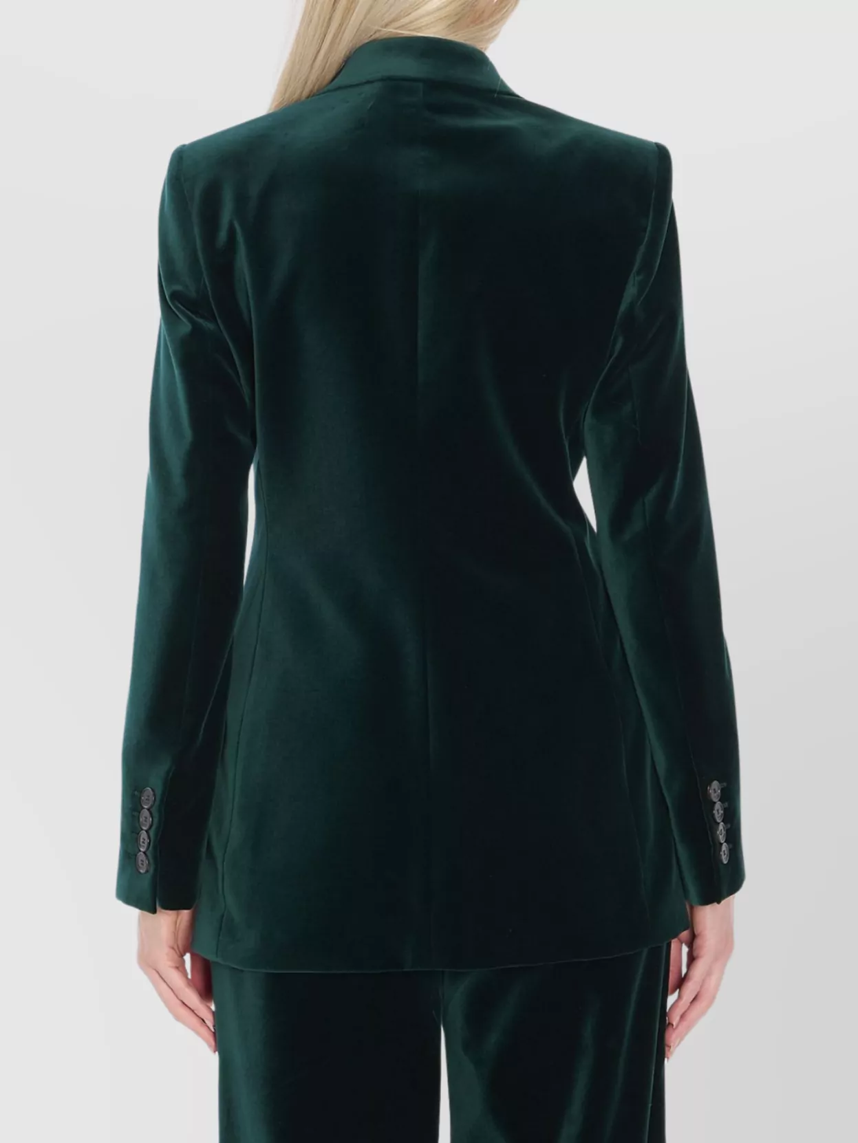 Gucci Velvet Blazer With Regular Fit And Pockets