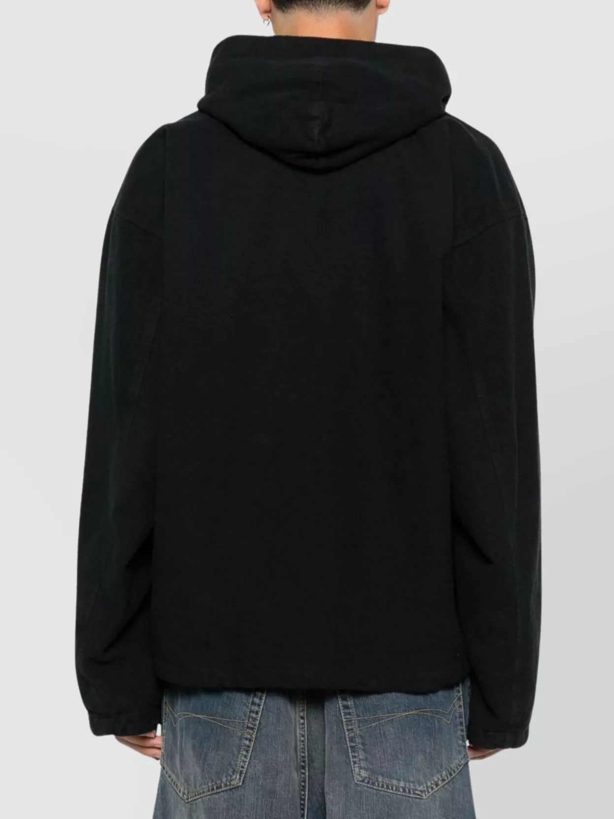 Balenciaga Hooded Blazer Front Pockets