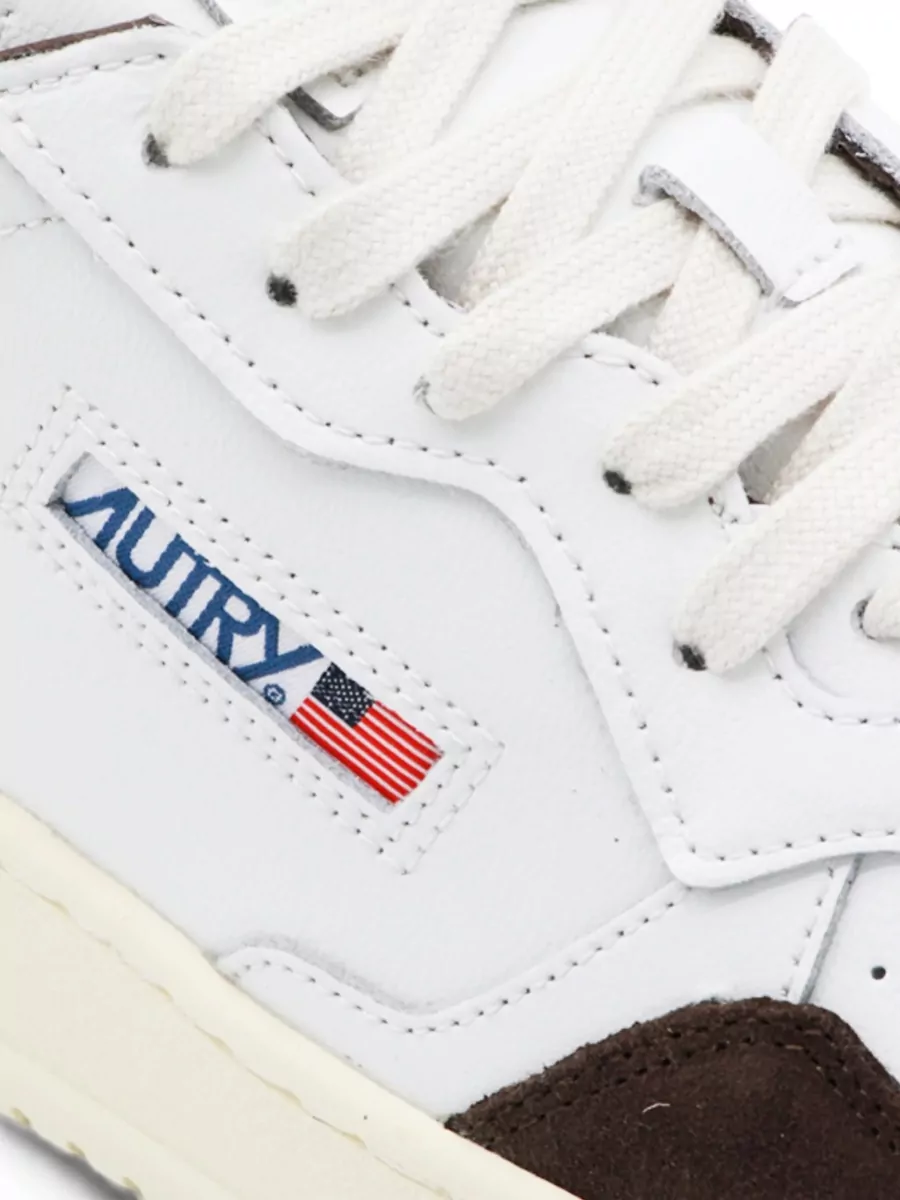 Autry Leather Lace-Up Sneakers