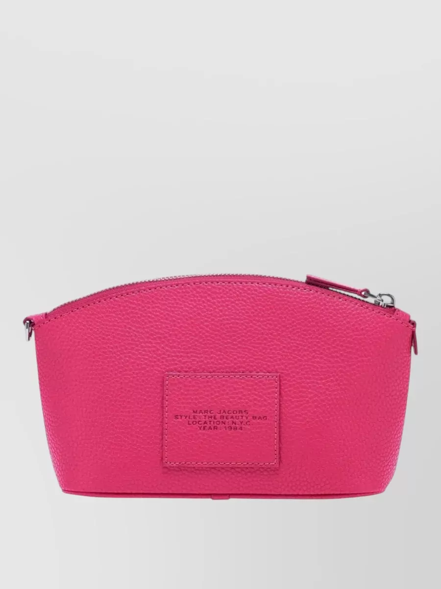 Marc Jacobs Half Moon Leather Beauty Bag Wristlet