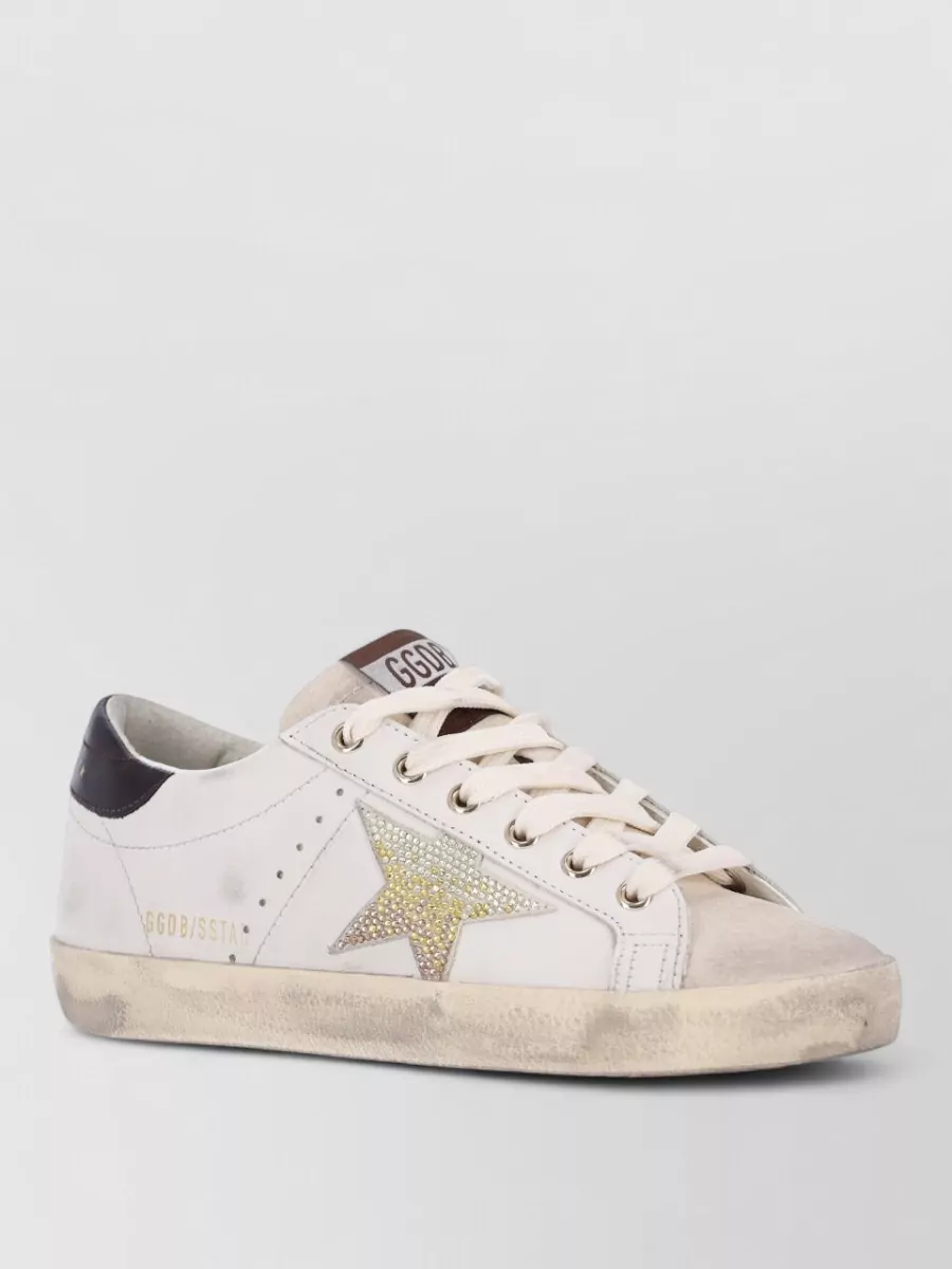 Golden Goose leather low top sneakers