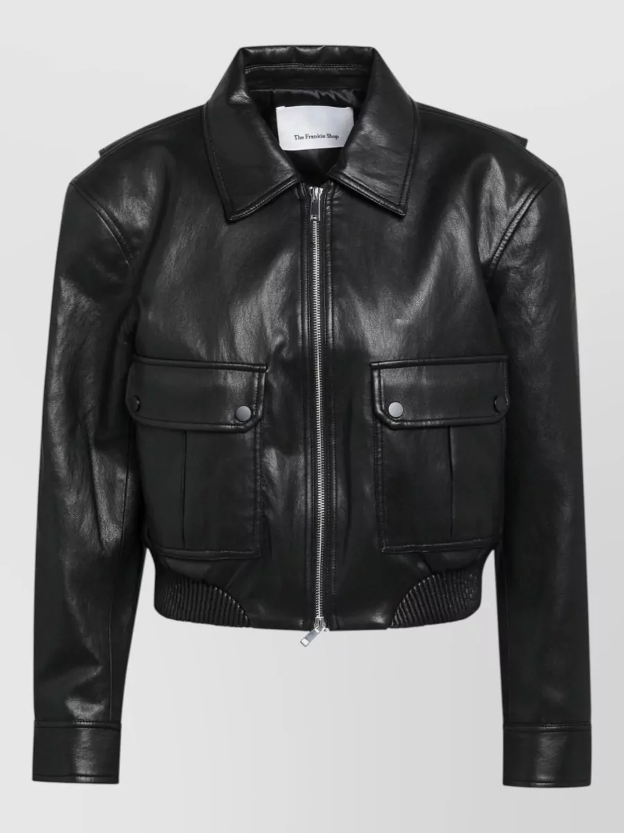 The Frankie Shop leather jacket