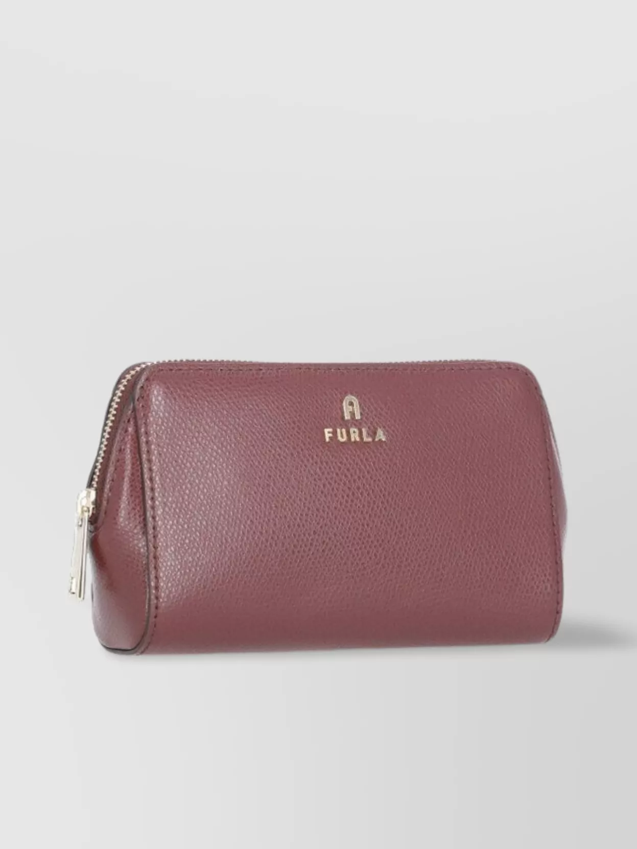 Furla Leather Textured Clutch Pochette