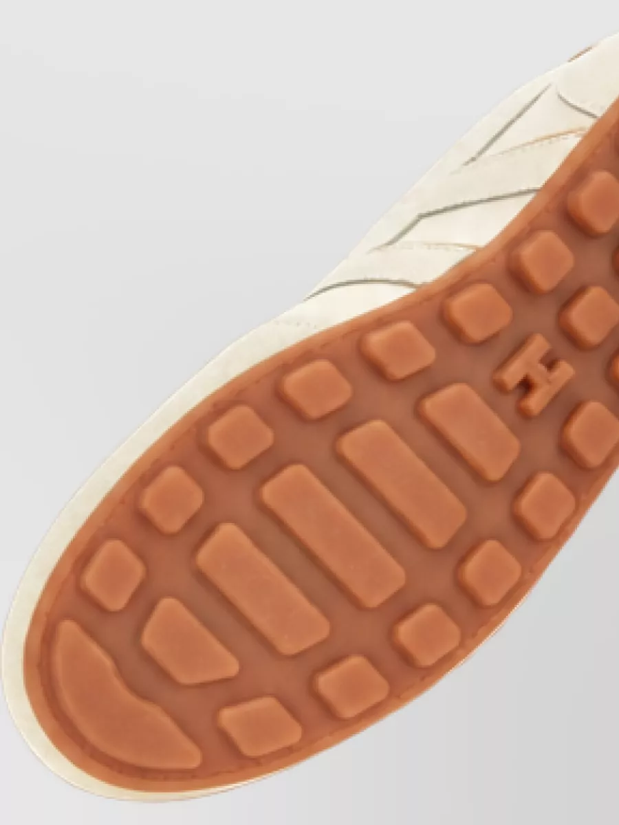 Hogan Leather Lace-Up Sneakers