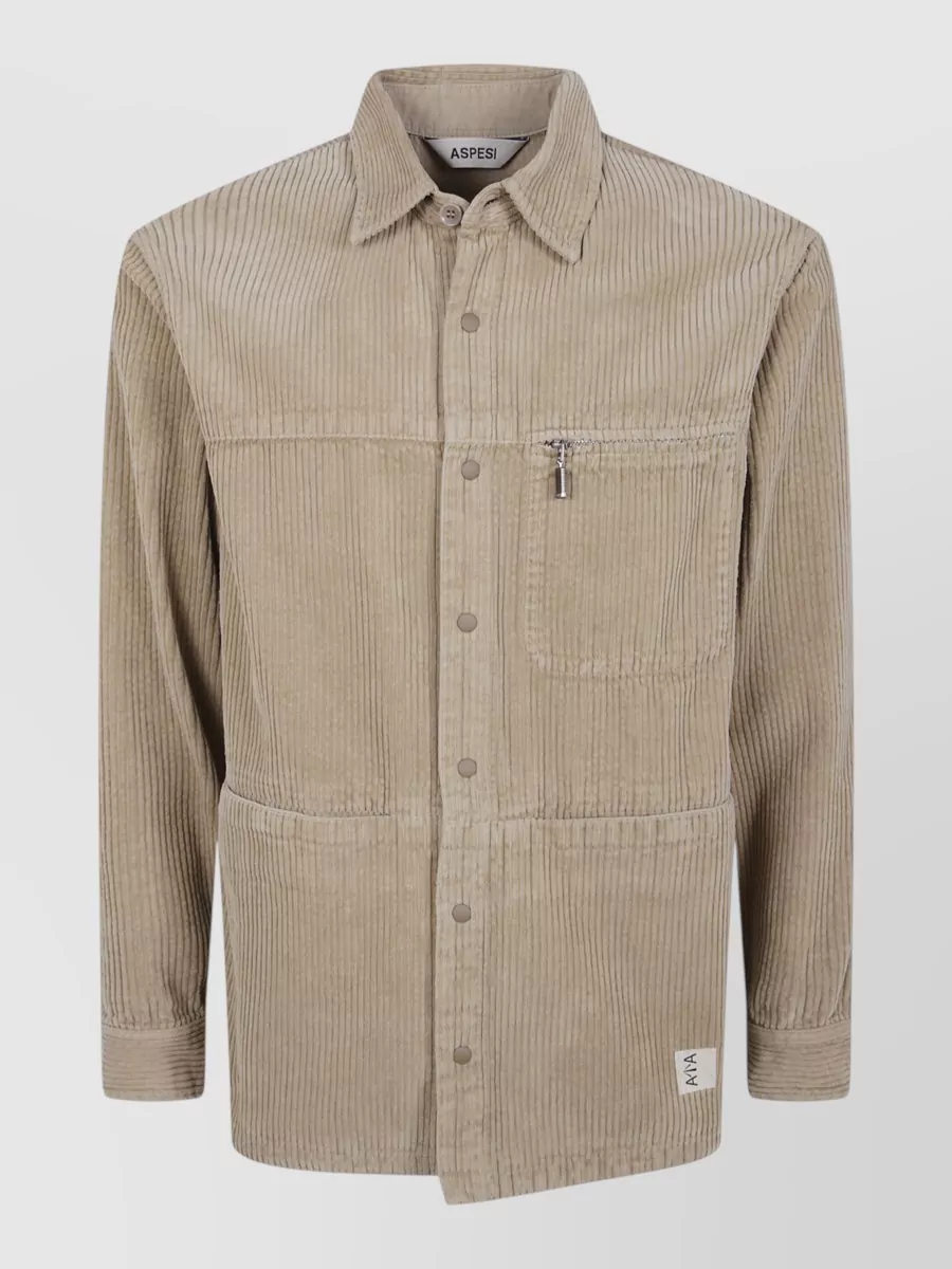 Aspesi cotton shirt jacket
