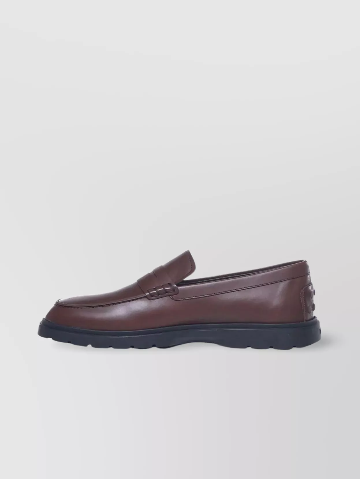 Tod's Premium Calfskin Penny Strap Loafers