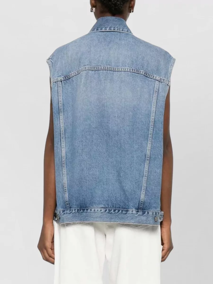 Haikure Janette Sleeveless Top Flap Pockets