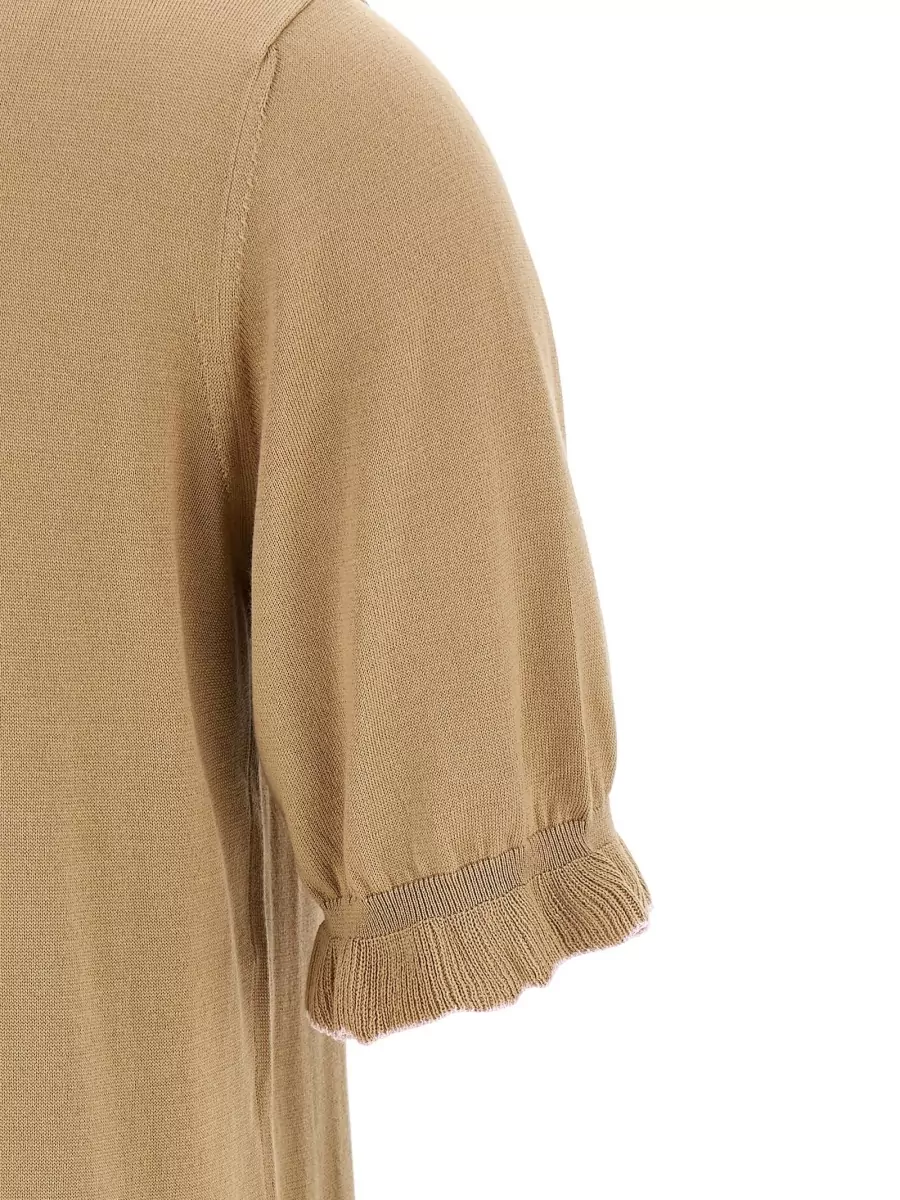 Fabiana Filippi Silk Polo Top