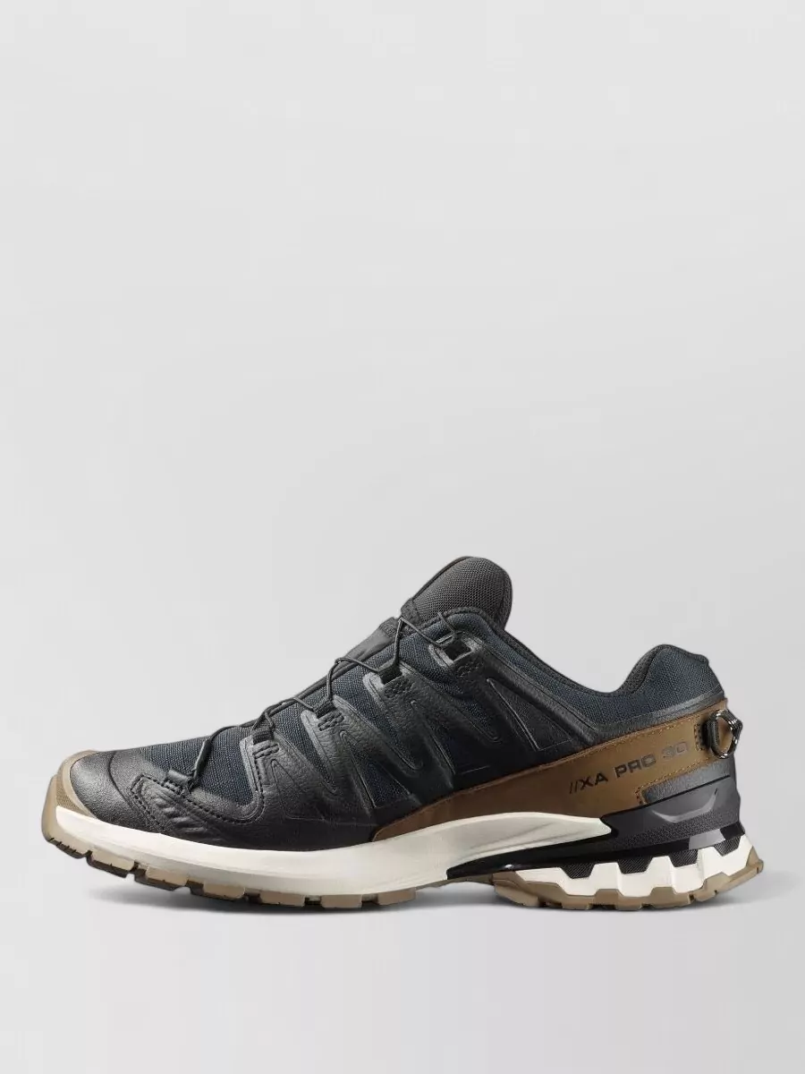 Salomon Leather Low-Top Sneakers