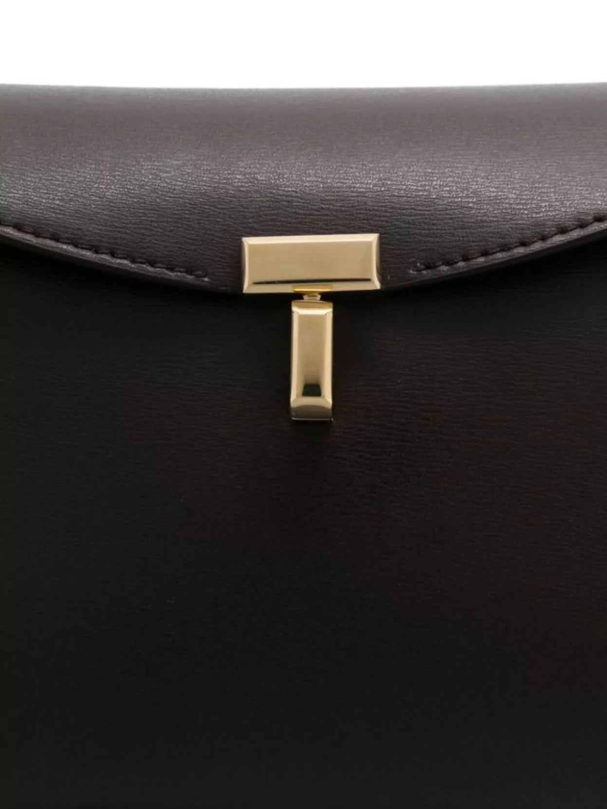 Totême Leather Clutch Bag Adjustable Strap