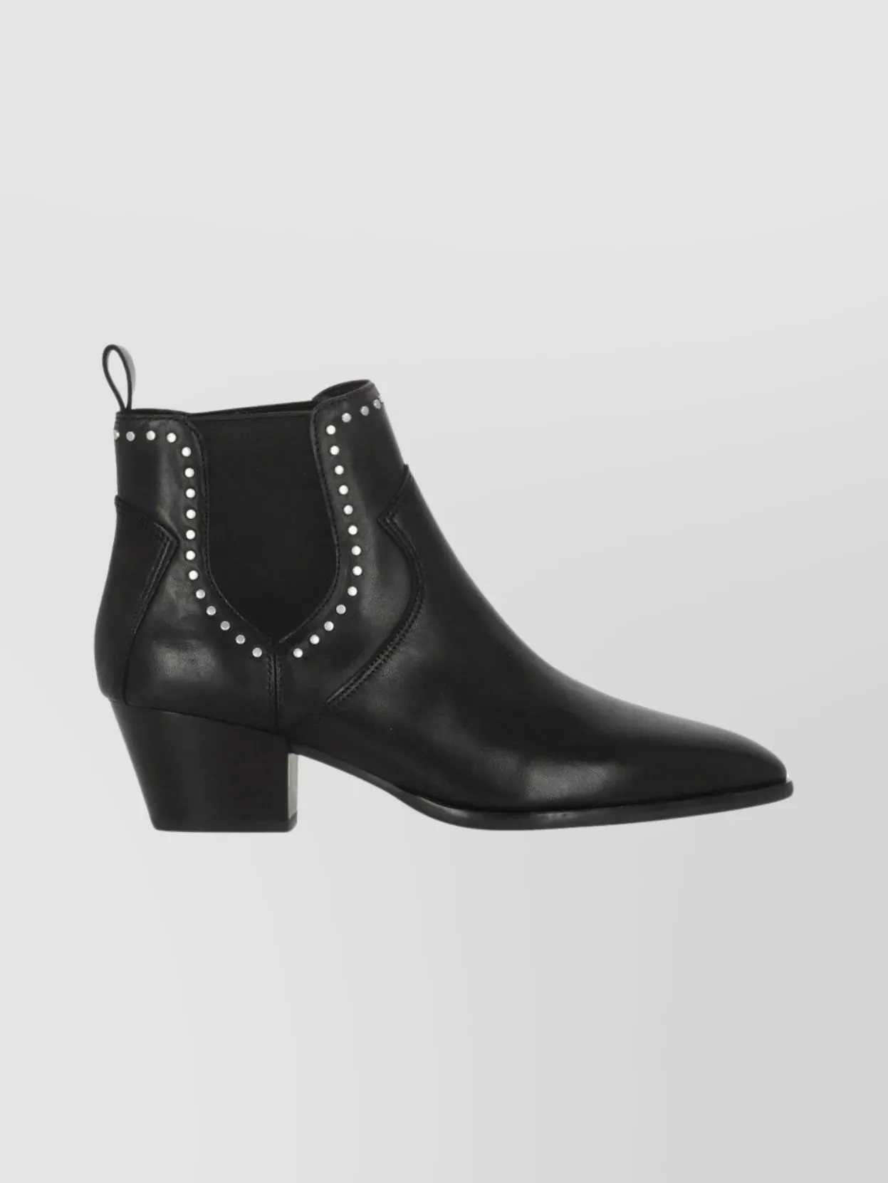 Ash Chelsea Ankle Boots Block Heel