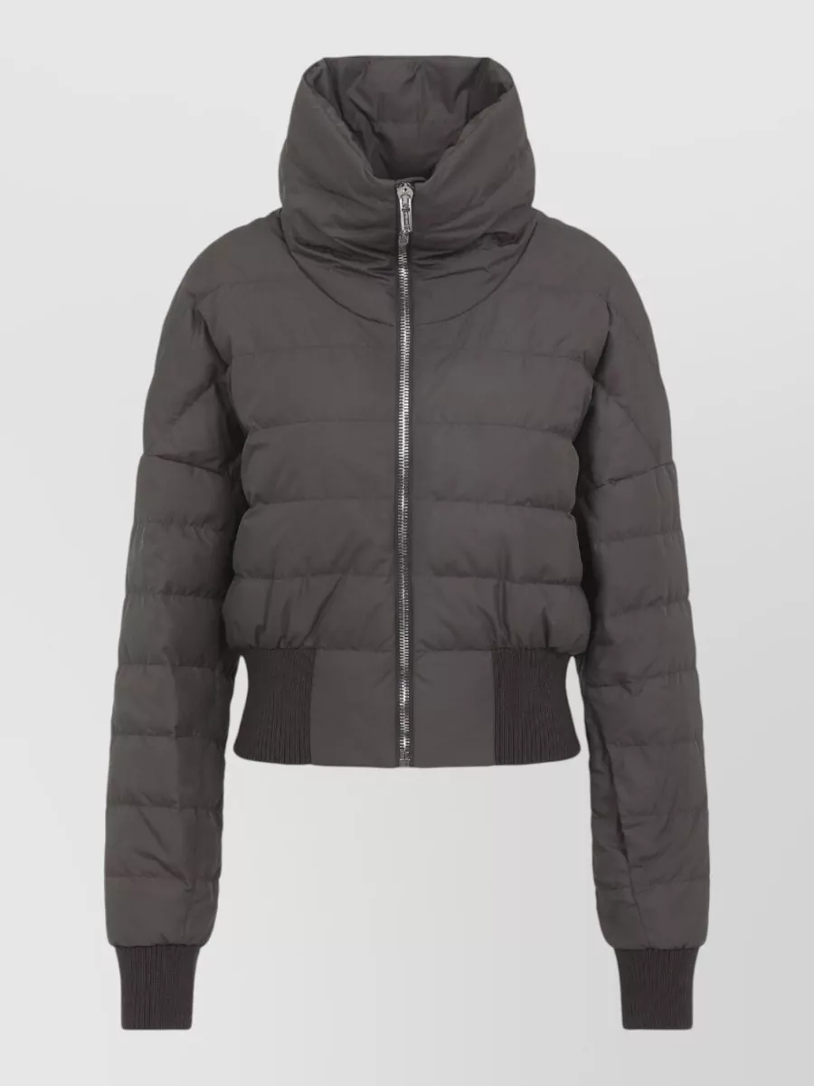 Moncler Rick Owens Cropped Down Duvet Jacket