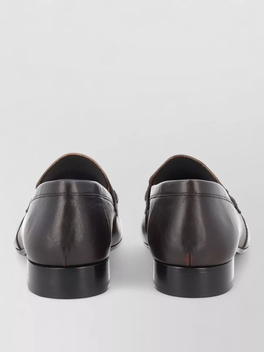 Dries Van Noten Leather Loafers