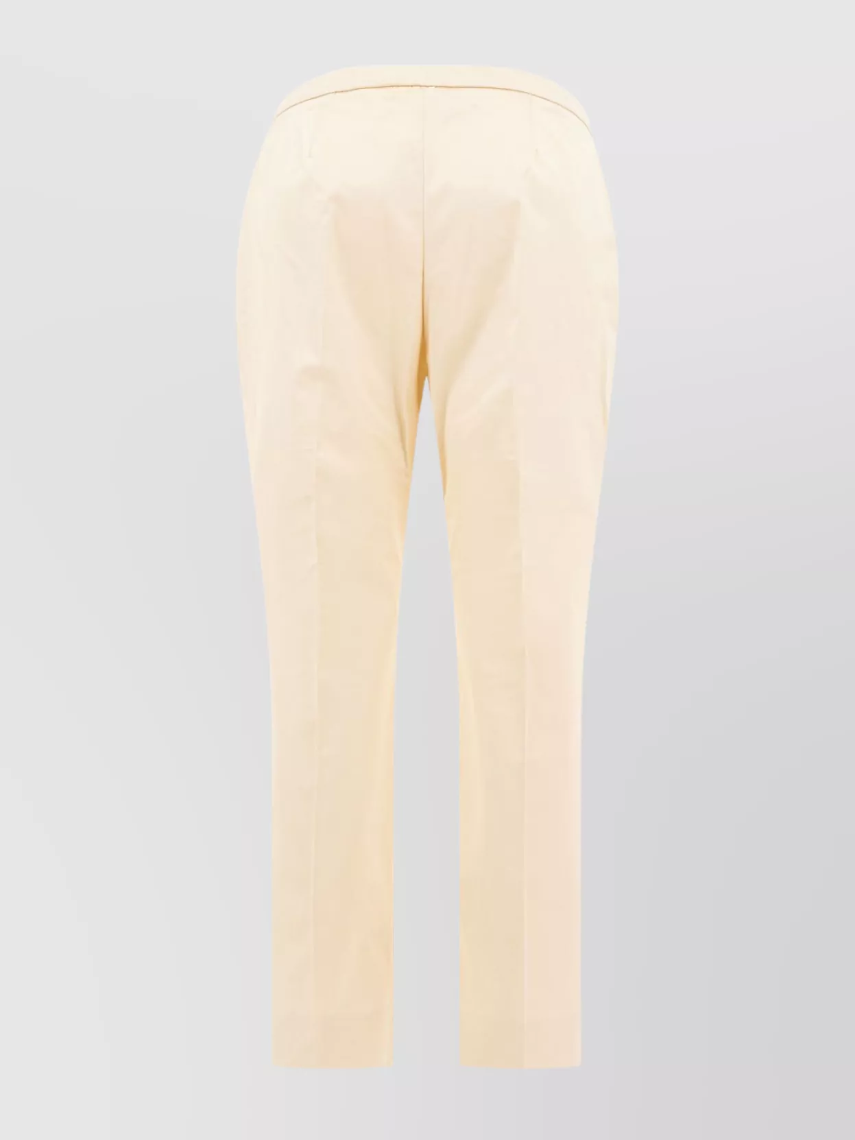 Totême Tailored Cropped Trousers With Pleats And Pockets