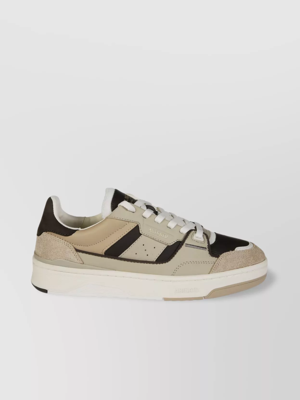 Axel Arigato Perforated Rubber Sole Suede Accents Sneaker