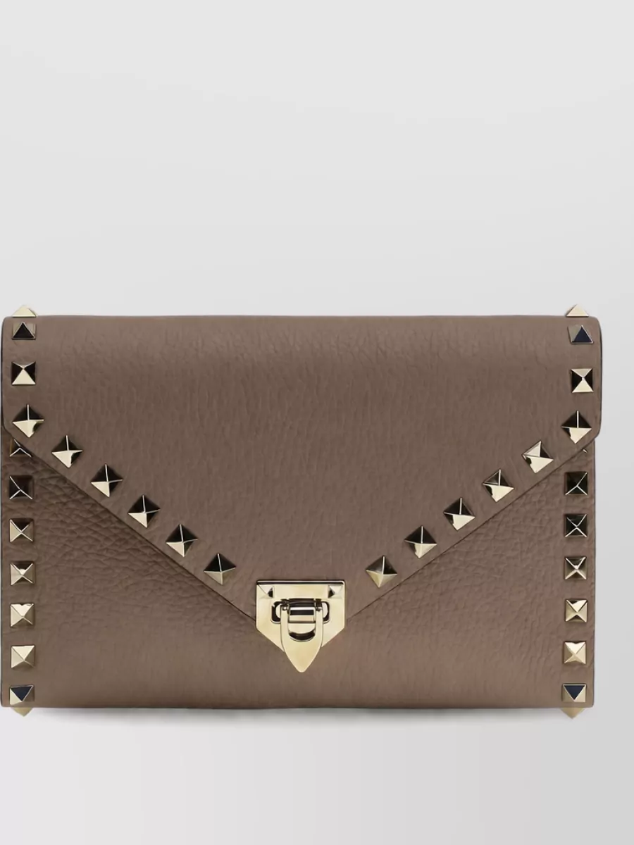 Valentino Leather Clutch Bag