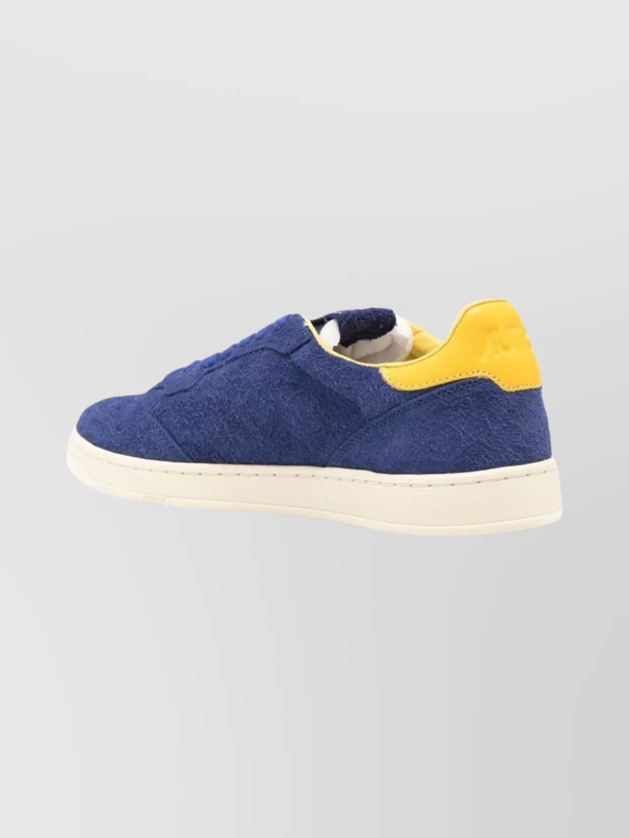 Autry Low Profile Suede Sneakers With Rubber Sole