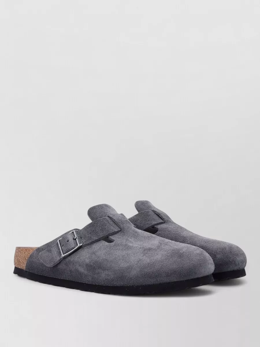 Birkenstock leather slippers