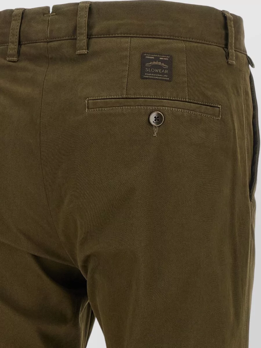 Incotex Cotton Straight Leg Chinos