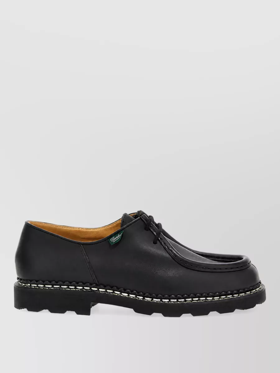 Paraboot Lace up shoes chunky sole contrast stitching