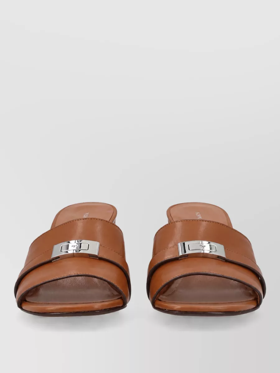Tory Burch leather mule sandals