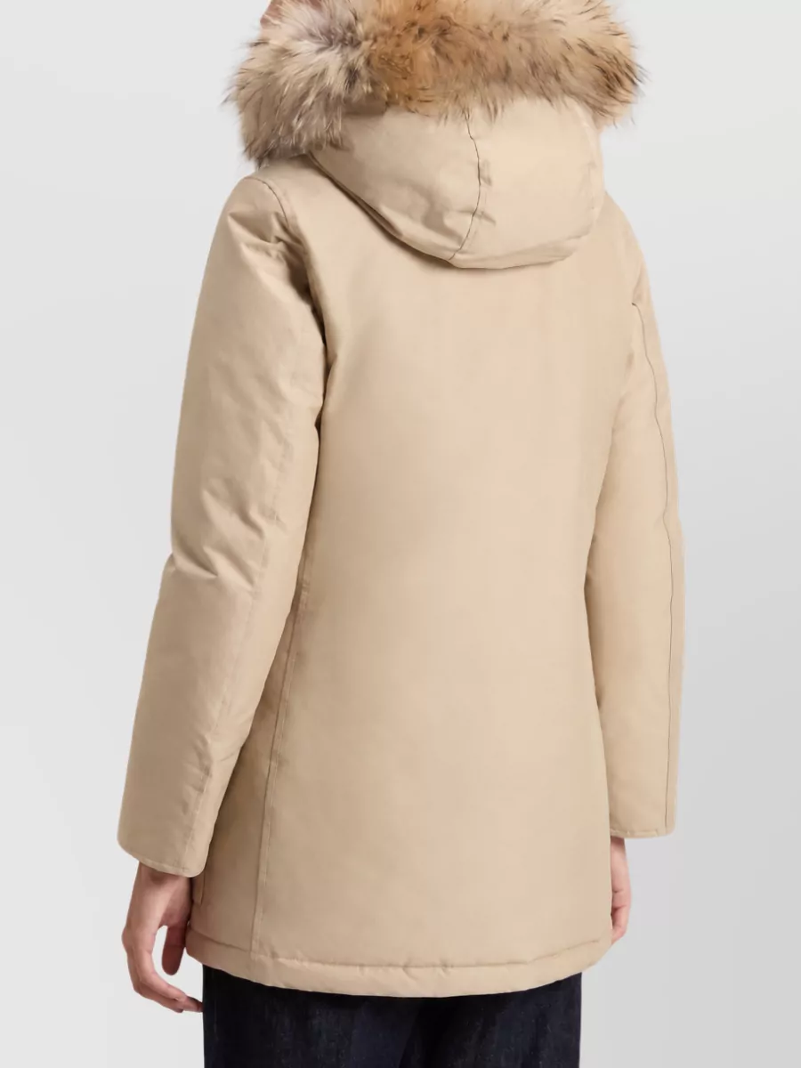 Woolrich Down Arctic Detachable Fur Puffer Jacket