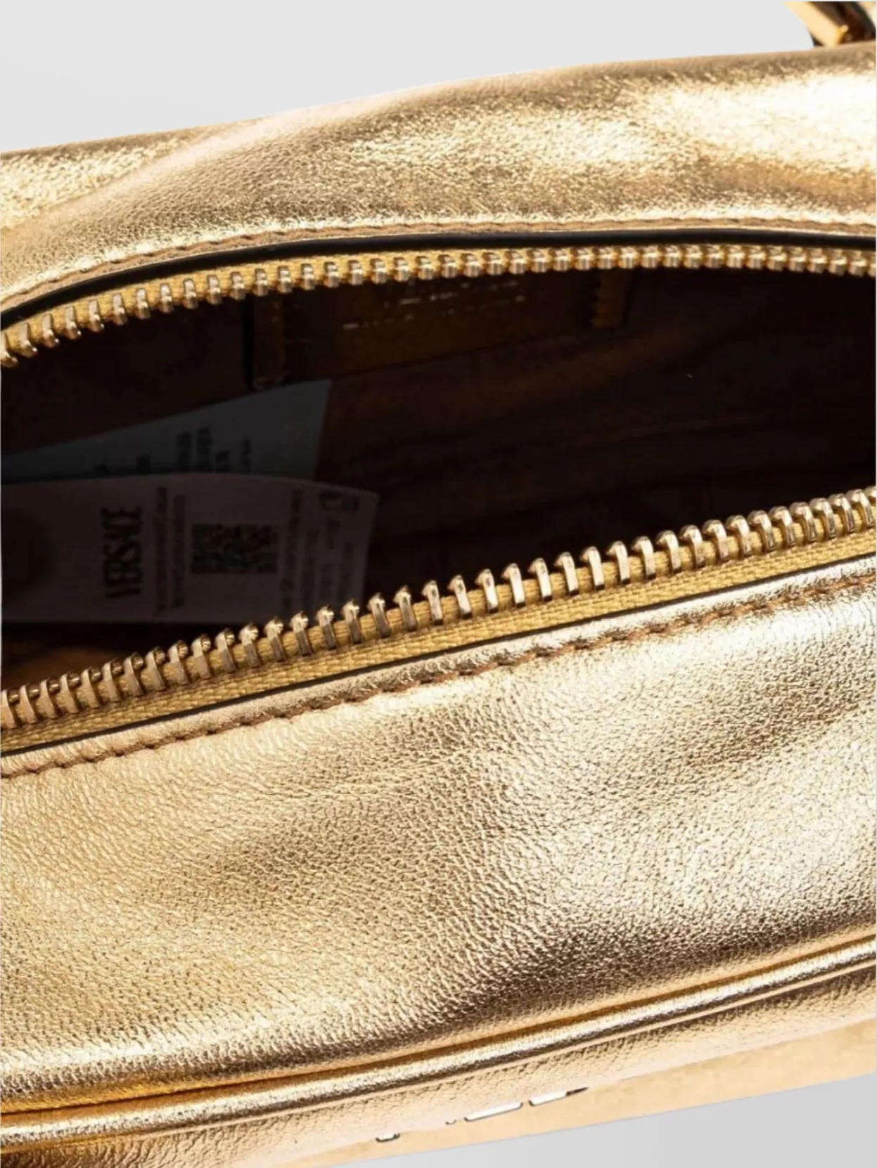 Versace Tag Mini Bowling Bag